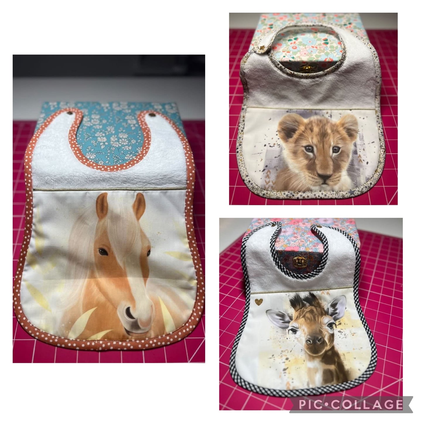 Cassoliv coupon tissu Cheval en popeline de coton Oeko-tex 129g/m2