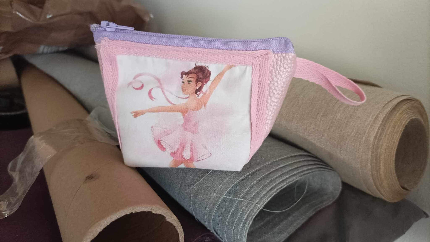 Cassoliv coupon tissu Danseuse classique en velours ras 410g/m2