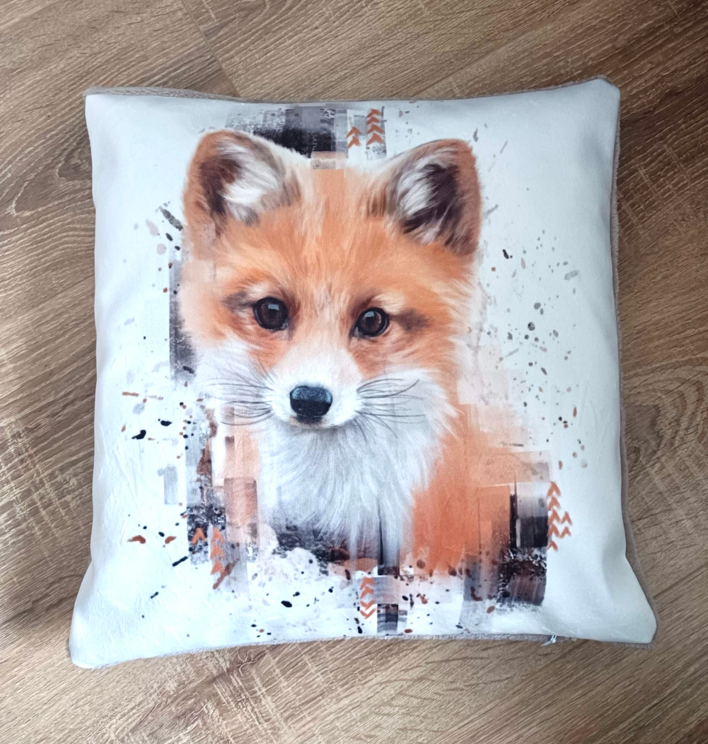 Cassoliv coupon tissu Renard en velours ras 410g/m2