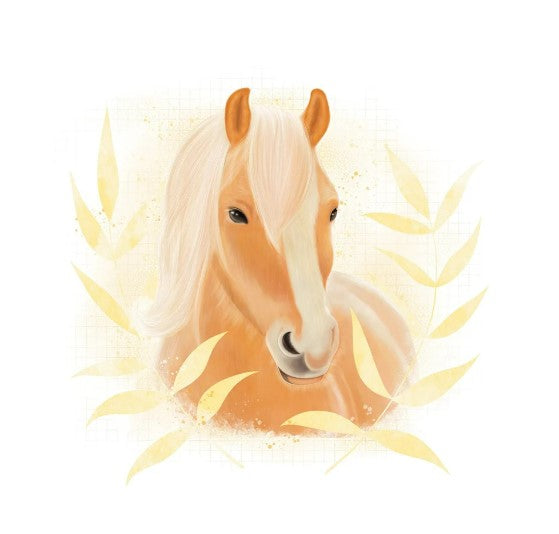 Cassoliv coupon tissu Cheval en velours ras 410g/m2