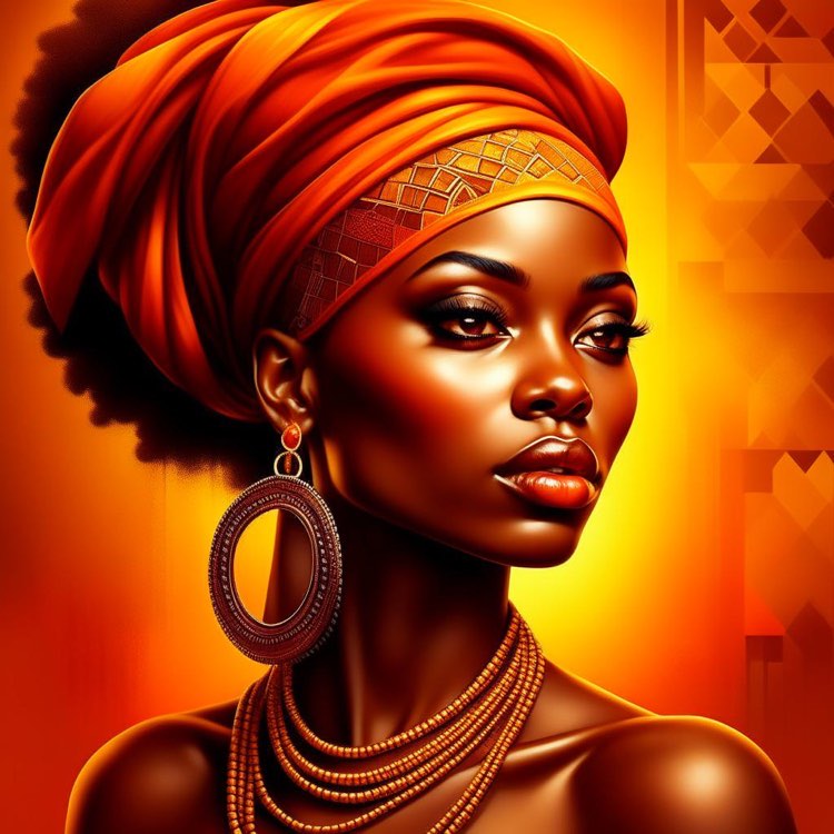 Cassoliv coupon tissu femme africaine en velours ras 410g/m2